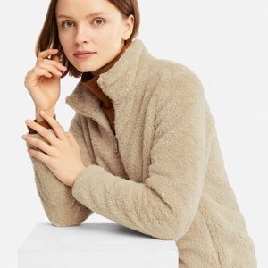 Uniqlo Fluffy Yarn Fleece Full-Zip Jacket